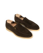 Laden Sie das Bild in den Galerie-Viewer, Vela II // Navy Suede // Sohle Ecru
