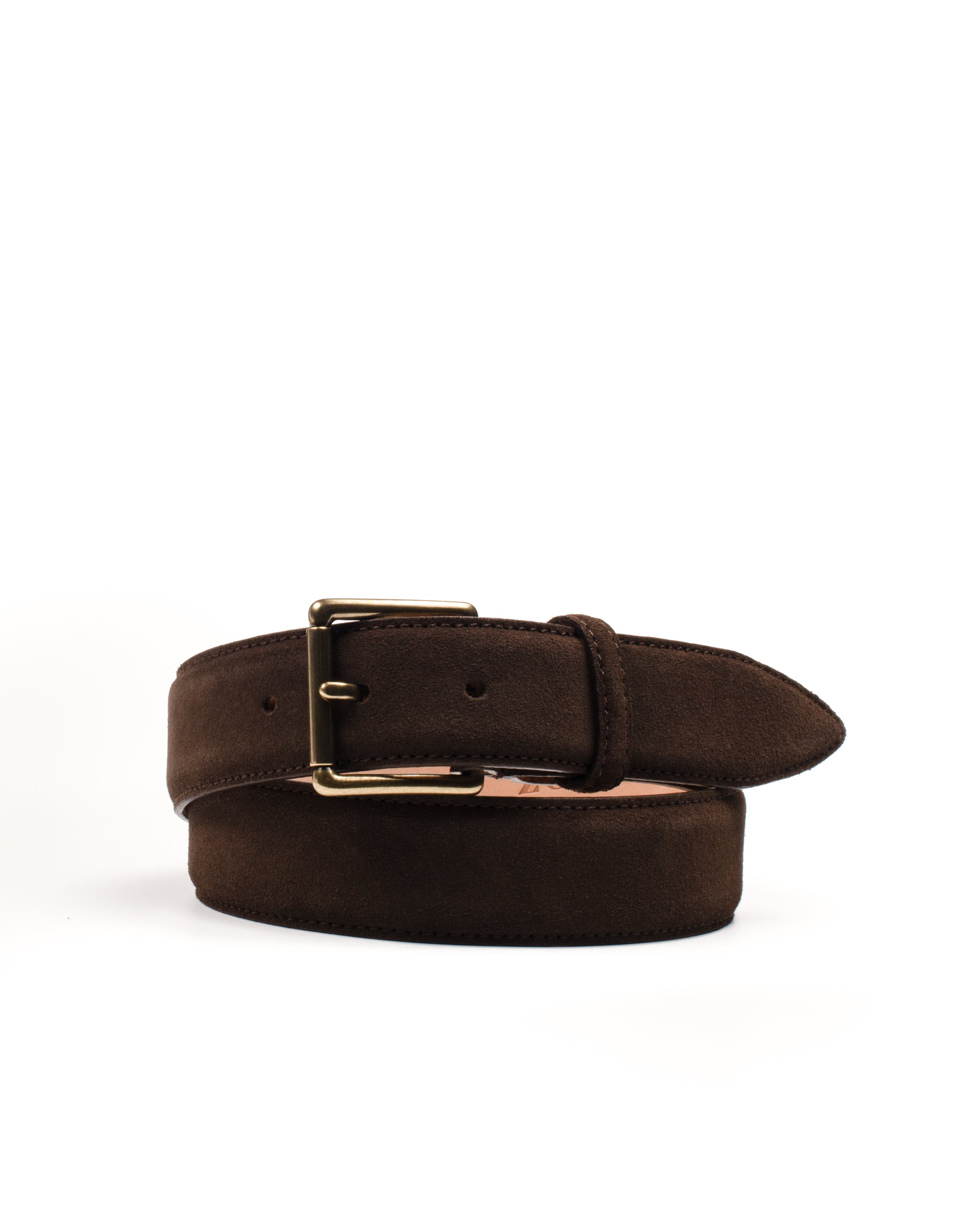 Gürtel // Suede // Dunkelbraun